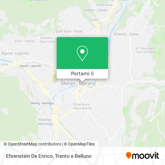 Mappa Ehrenstein De Enrico