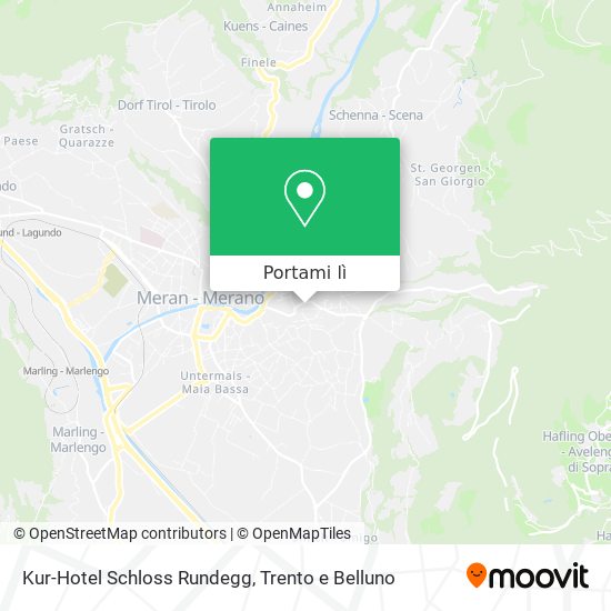 Mappa Kur-Hotel Schloss Rundegg
