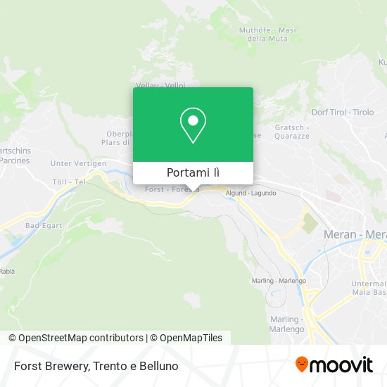Mappa Forst Brewery