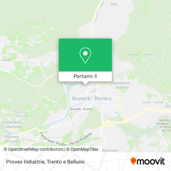 Mappa Provex Industrie