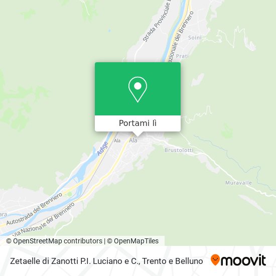 Mappa Zetaelle di Zanotti P.I. Luciano e C.
