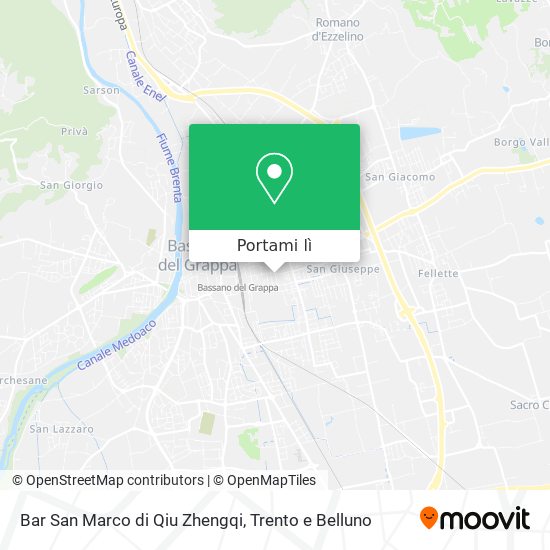 Mappa Bar San Marco di Qiu Zhengqi