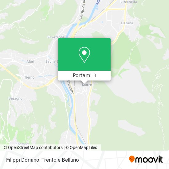 Mappa Filippi Doriano