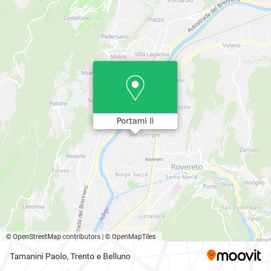 Mappa Tamanini Paolo