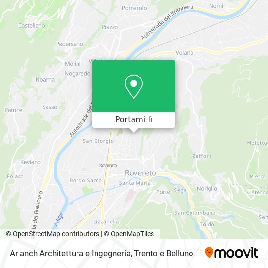 Mappa Arlanch Architettura e Ingegneria