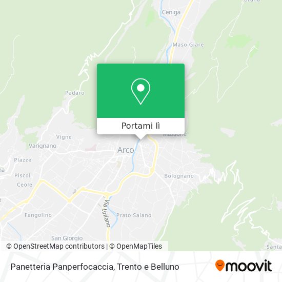 Mappa Panetteria Panperfocaccia