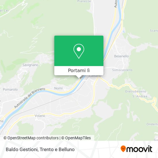 Mappa Baldo Gestioni