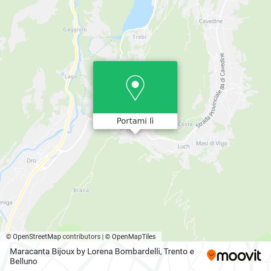 Mappa Maracanta Bijoux by Lorena Bombardelli