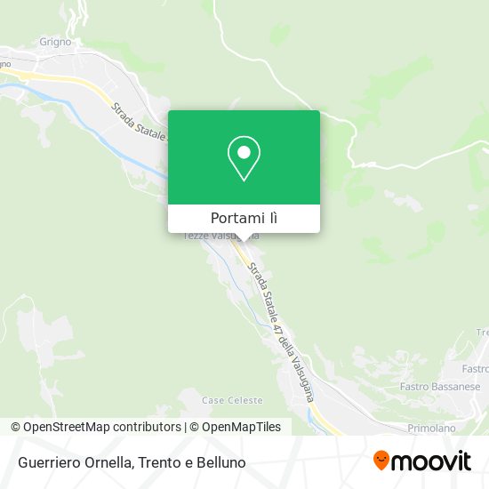 Mappa Guerriero Ornella