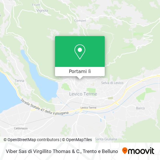 Mappa Viber Sas di Virgillito Thomas & C.