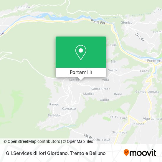 Mappa G.I.Services di Iori Giordano