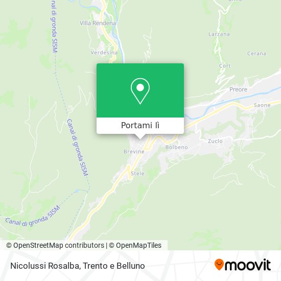 Mappa Nicolussi Rosalba
