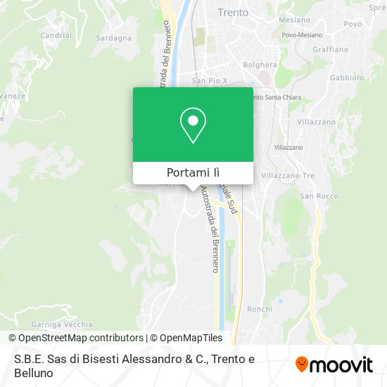 Mappa S.B.E. Sas di Bisesti Alessandro & C.