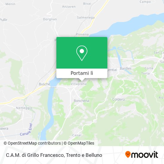 Mappa C.A.M. di Grillo Francesco