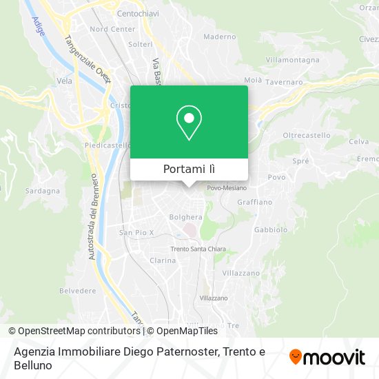 Mappa Agenzia Immobiliare Diego Paternoster