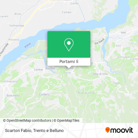 Mappa Scarton Fabio