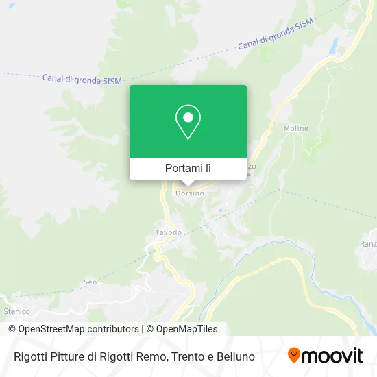 Mappa Rigotti Pitture di Rigotti Remo