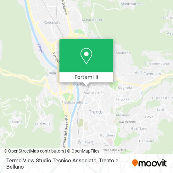Mappa Termo View Studio Tecnico Associato