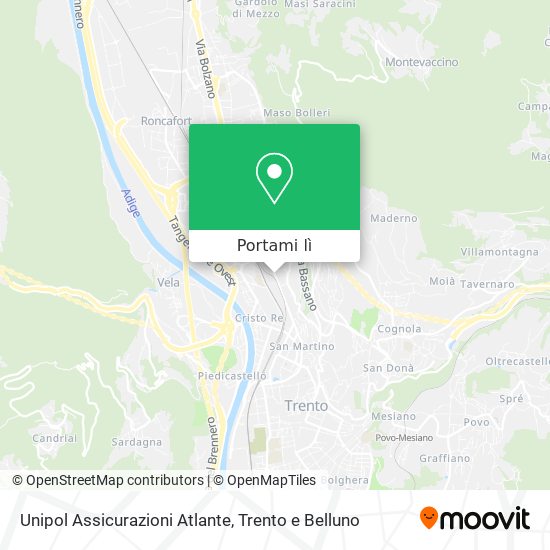 Mappa Unipol Assicurazioni Atlante