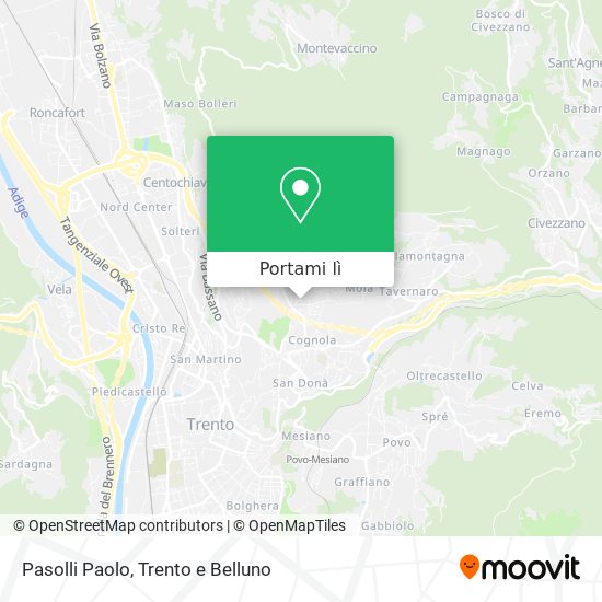 Mappa Pasolli Paolo