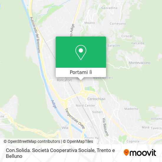 Mappa Con.Solida. Società Cooperativa Sociale