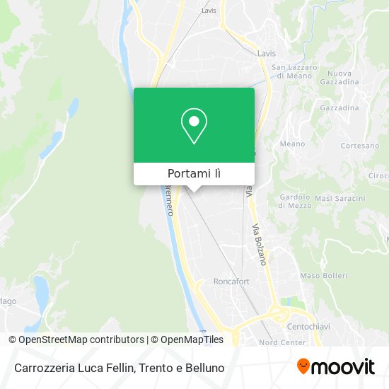 Mappa Carrozzeria Luca Fellin