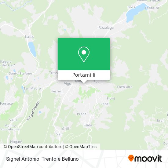 Mappa Sighel Antonio