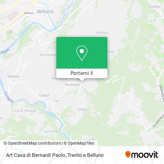 Mappa Art Casa di Bernardi Paolo