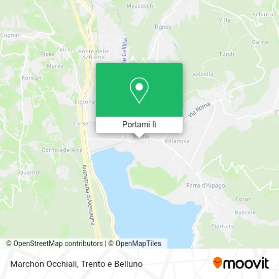 Mappa Marchon Occhiali