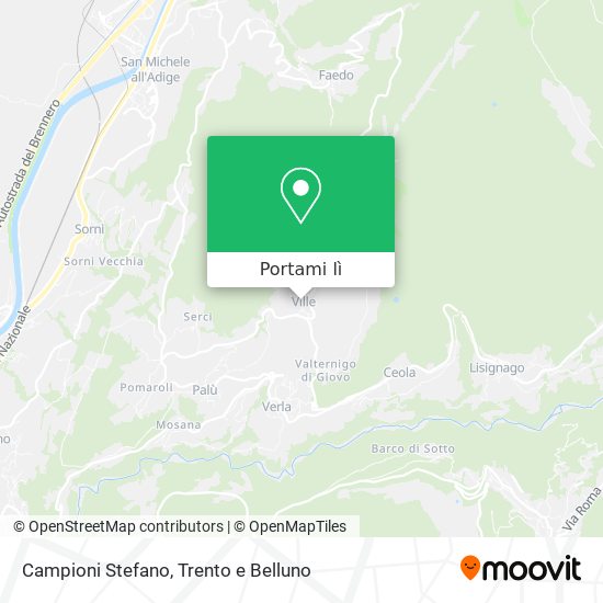 Mappa Campioni Stefano