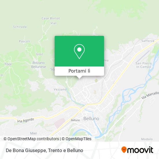 Mappa De Bona Giuseppe