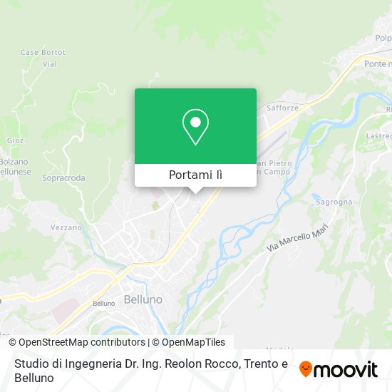 Mappa Studio di Ingegneria Dr. Ing. Reolon Rocco