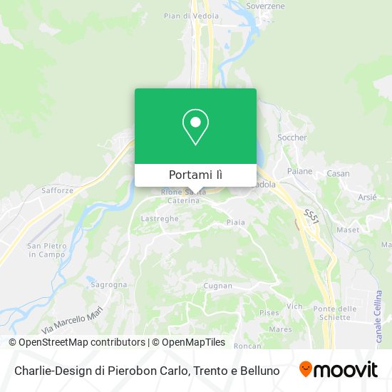 Mappa Charlie-Design di Pierobon Carlo