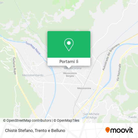 Mappa Chistè Stefano