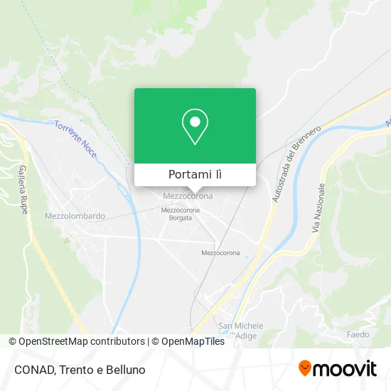 Mappa CONAD