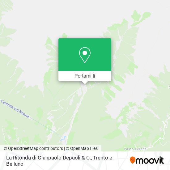 Mappa La Ritonda di Gianpaolo Depaoli & C.