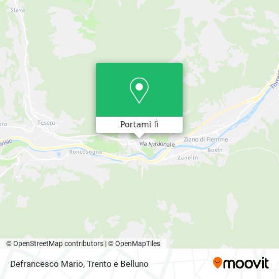 Mappa Defrancesco Mario