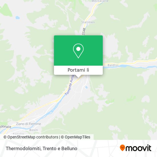 Mappa Thermodolomiti