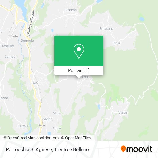 Mappa Parrocchia S. Agnese