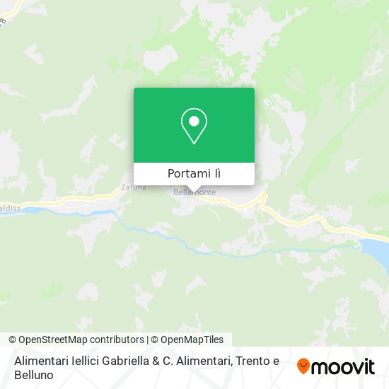 Mappa Alimentari Iellici Gabriella & C. Alimentari