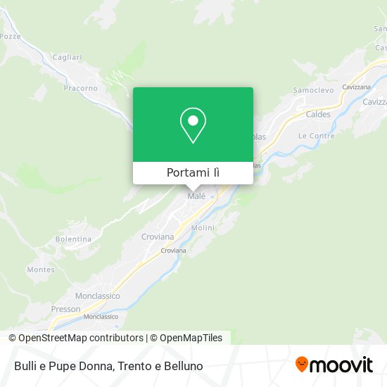Mappa Bulli e Pupe Donna