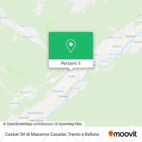 Mappa Casber Srl di Massimo Casadei
