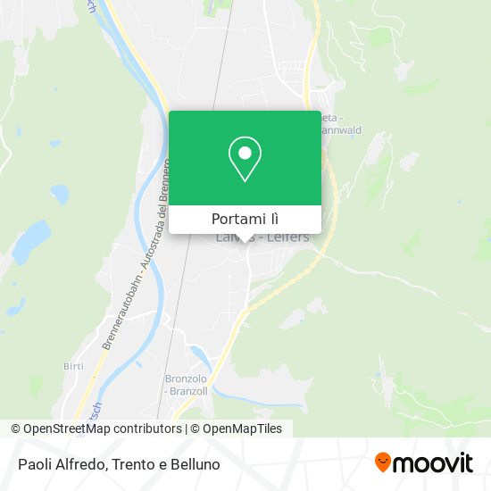 Mappa Paoli Alfredo
