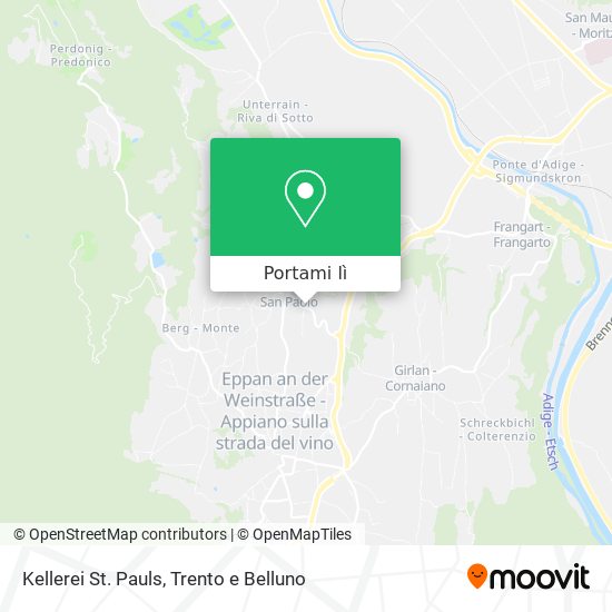 Mappa Kellerei St. Pauls
