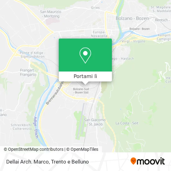 Mappa Dellai Arch. Marco