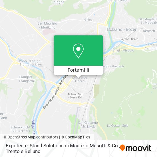 Mappa Expotech - Stand Solutions di Maurizio Masotti & Co.