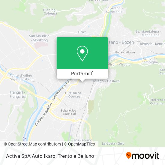 Mappa Activa SpA Auto Ikaro