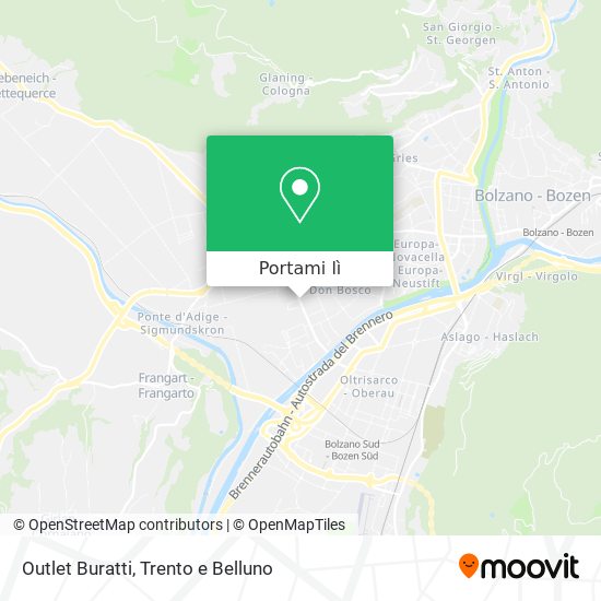 Mappa Outlet Buratti