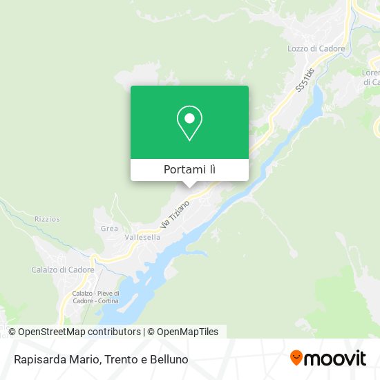 Mappa Rapisarda Mario