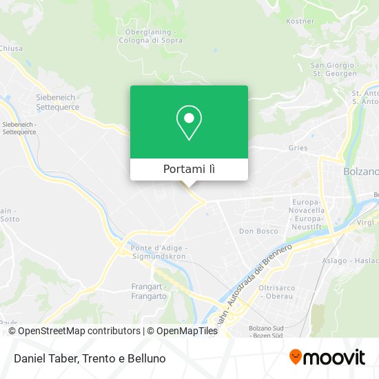 Mappa Daniel Taber